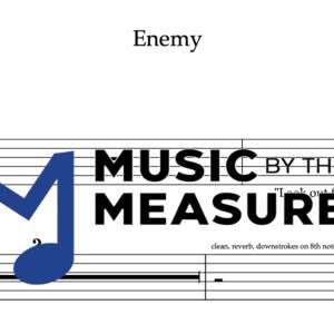 Lead Guitar Tablature for "Enemy" by Imagine Dragons & JID