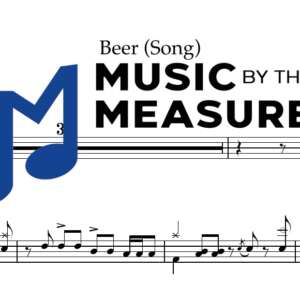 Beer (Song) by Mustard Plug accurate drums sheet music transcription preview