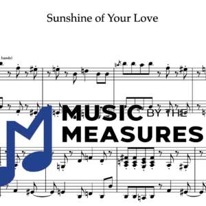 Keyboard Sheet Music for "Sunshine of Your Love" by Cream