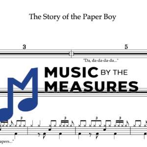 Drum Sheet Music for "The Story of the Paper Boy" by Powfu 