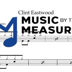 Clint Eastwood by Gorillaz accurate drums sheet music transcription preview