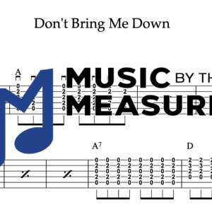 Strum Guitar Tablature for "Don't Bring Me Down" by Electric Light Orchestra