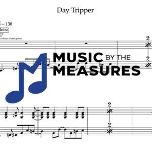 Keyboard Sheet Music for "Day Tripper" by The Beatles