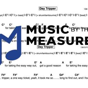 Lead Sheet for "Day Tripper" by The Beatles