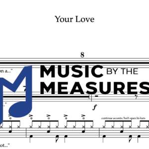 Drum Sheet Music for "Your Love" by The Outfield 