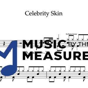 Drum Sheet Music for "Celebrity Skin" by Hole