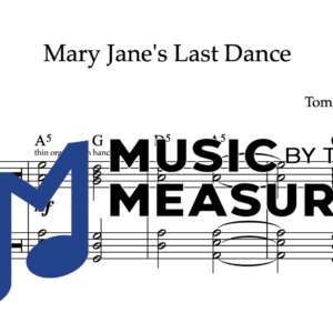 Keyboard Sheet Music for "Mary Jane's Last Dance" by Tom Petty