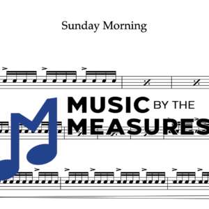 Drum Sheet Music for "Sunday Morning" by No Doubt