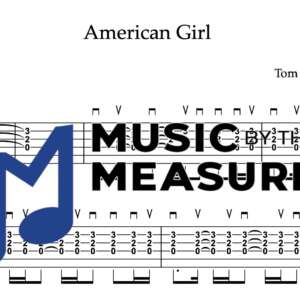 Strum Guitar Tablature for "American Girl" by Tom Petty and the Heartbreakers
