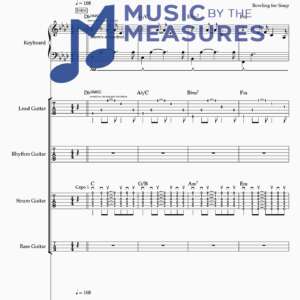 Full Band Sheet Music for "Today Is Gonna Be a Great Day" by Bowling for Soup