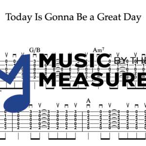 Strum Guitar Tablature for "Today Is Gonna Be a Great Day" by Bowling for Soup