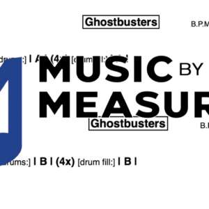 Lead Sheet for "Ghostbusters" by Ray Parker Jr.