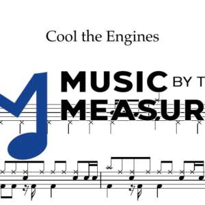 Cool the Engines by Boston accurate drums sheet music transcription preview