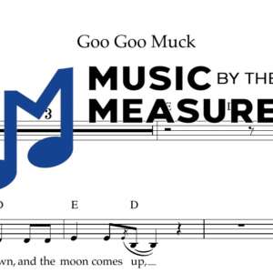 Goo Goo Muck by The Cramps accurate melody sheet music transcription preview