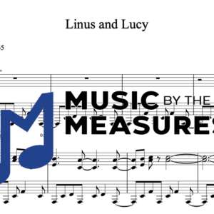 Keyboard Sheet Music for "Linus and Lucy" by Vince Guaraldi Trio