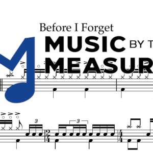 Before I Forget by Slipknot accurate drums sheet music transcription preview