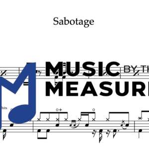 Drum Sheet Music for "Sabotage" by Beastie Boys