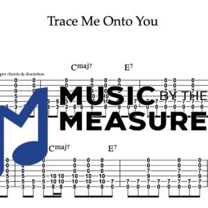 Rhythm Guitar Tablature for "Trace Me Onto You"  by Title Fight