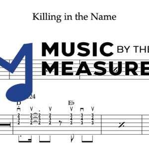 Strum Guitar Tablature for "Killing in the Name" by Rage Against the Machine