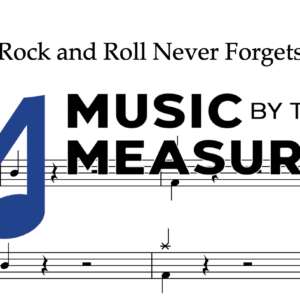 Drum Sheet Music for "Rock and Roll Never Forgets" by Bob Seger