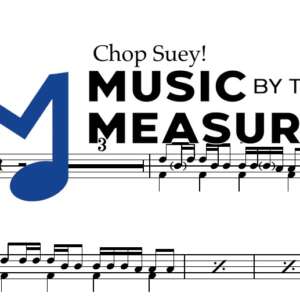 Chop Suey! by System of a Down accurate drums sheet music transcription preview