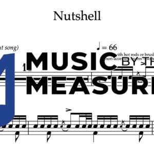 Drum Sheet Music for "Nutshell" by Alice In Chains