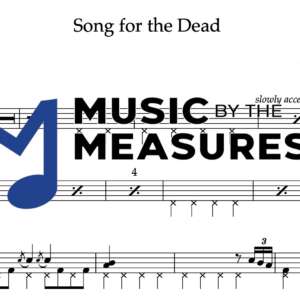 Drum Sheet Music for "Song for the Dead" by Queens Of The Stone Age