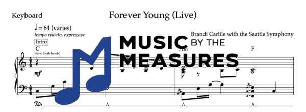 forever-young-brandi-carlile-piano-vocal-sheet-music-preview Forever Young piano and vocal sheet music transcription - Brandi Carlile version preview