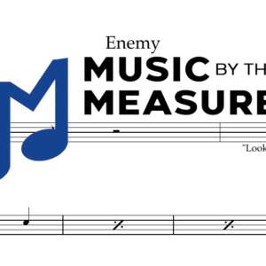 Enemy by Imagine Dragons & JID accurate drums sheet music transcription preview