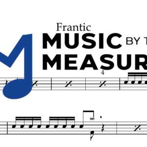 Frantic by Metallica accurate drums sheet music transcription preview