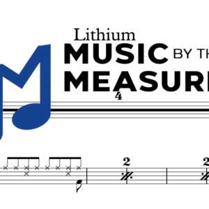Lithium by Nirvana accurate drums sheet music transcription preview