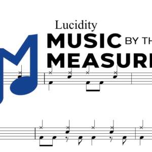 Lucidity by Tame Impala accurate drums sheet music transcription preview