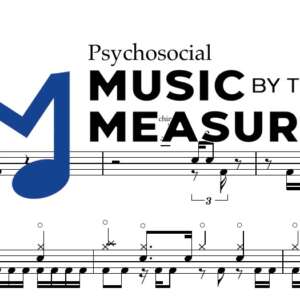 Psychosocial by Slipknot accurate drums sheet music transcription preview