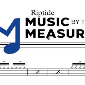Riptide by Vance Joy accurate drums sheet music transcription preview